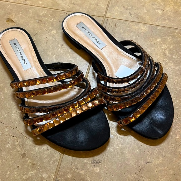 Saks Fifth Avenue Shoes Saks Fifth Avenue Blink Sandals Poshmark